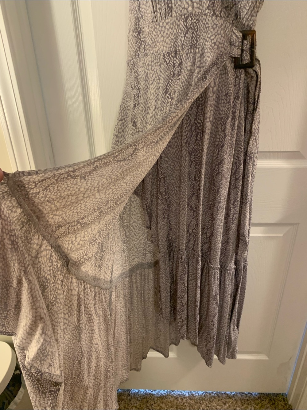 Anthropologie Marfa Snakeskin Dress - Picture 6 of 10